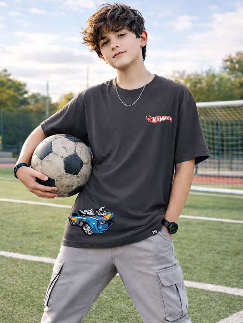 boys placement print short sleeve t-shirt 