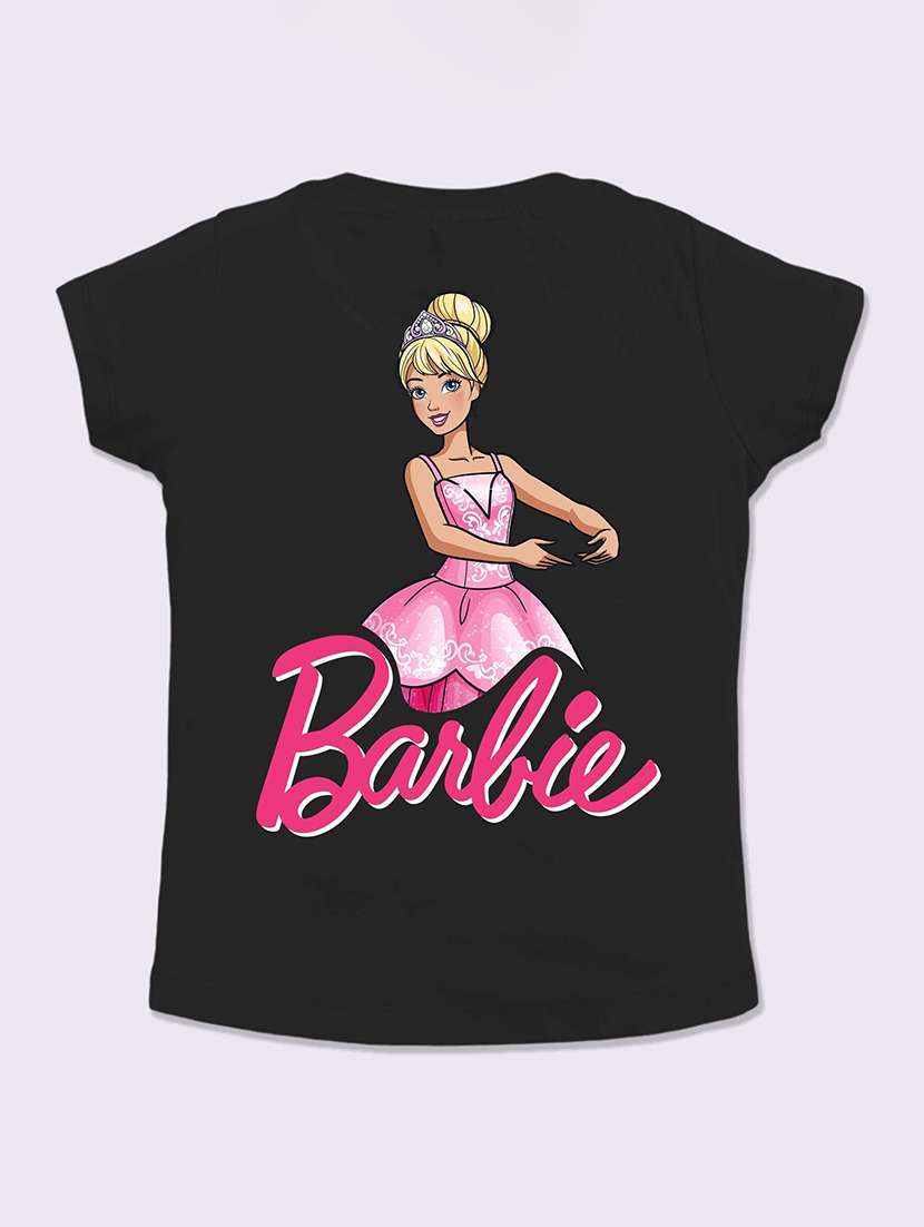 girls printed short sleeve tee