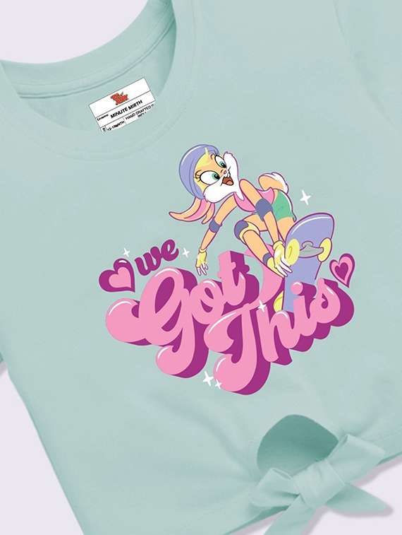Girls Printed Short Sleeve Tee - 22408449 -  Standard Image - 3