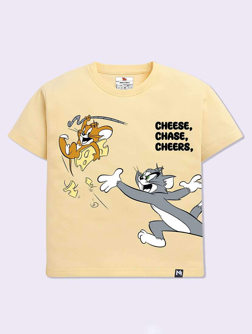 girls printed short sleeve tee