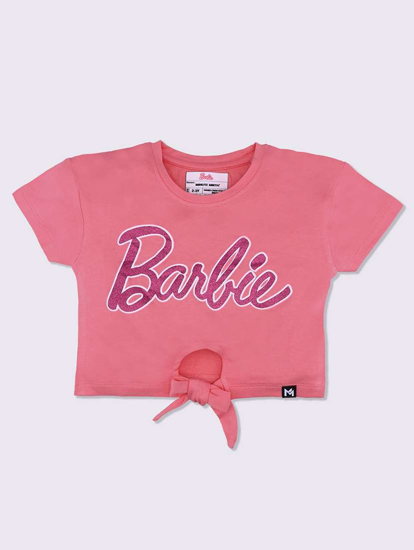 girls printed short sleeve tee