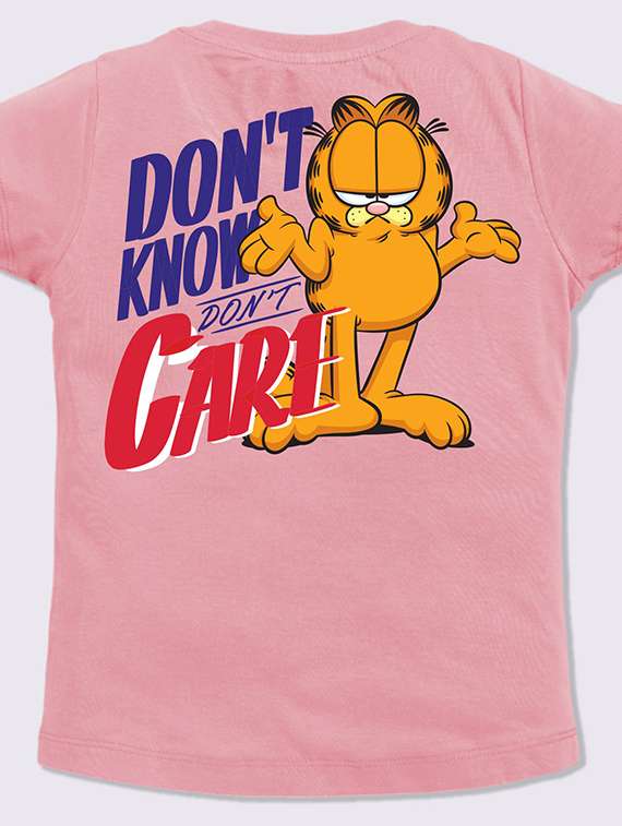 girls printed short sleeve tee