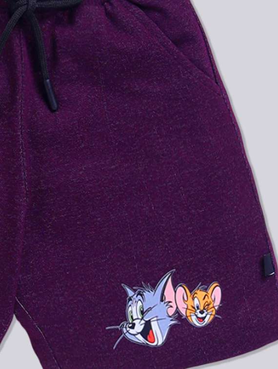 kids printed mid rise shorts - 22408515 -  Standard Image - 3