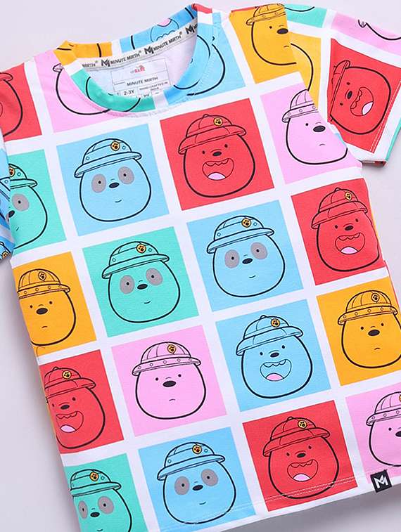 kids printed round neck full length set - 22408583 -  Standard Image - 3