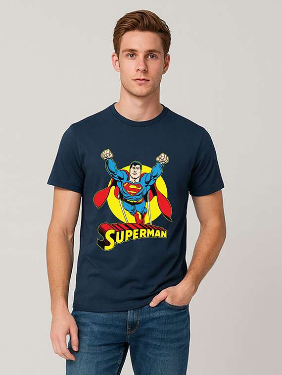 men printed short sleeve regular fit t-shirt