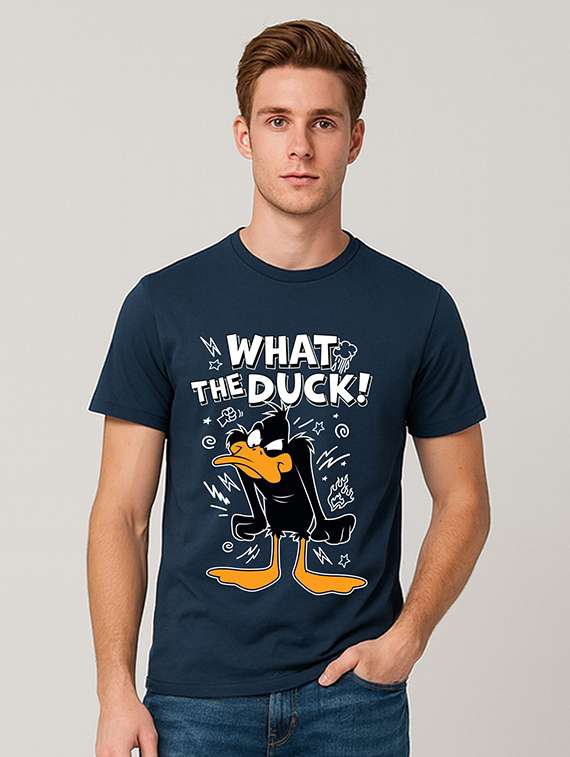 men printed short sleeve regular fit t-shirt