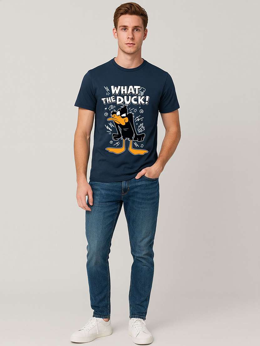 men printed short sleeve regular fit t-shirt - 22408711 -  Standard Image - 3