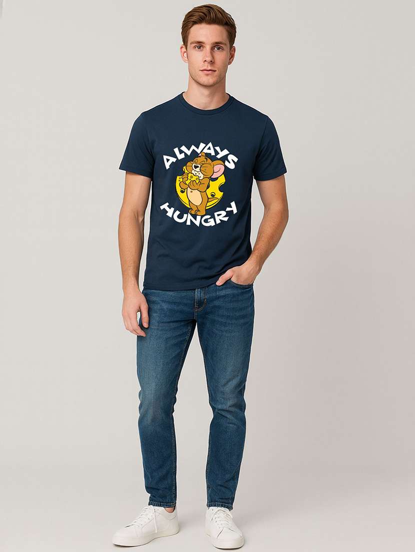 men printed short sleeve regular fit t-shirt - 22408720 -  Standard Image - 3
