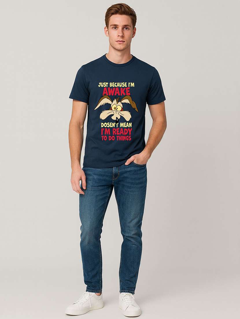 men printed short sleeve regular fit t-shirt - 22408738 -  Standard Image - 3