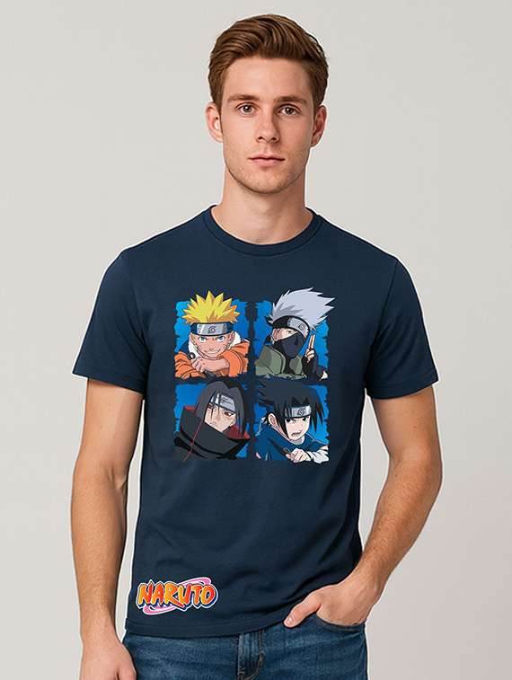 men printed short sleeve regular fit t-shirt