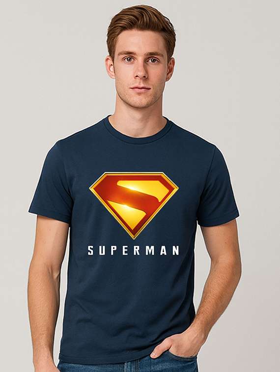 men printed short sleeve regular fit t-shirt