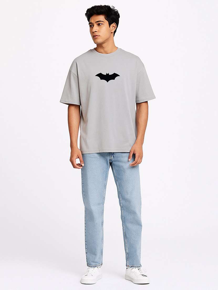 men printed short sleeve oversized t-shirt - 22408793 -  Standard Image - 3