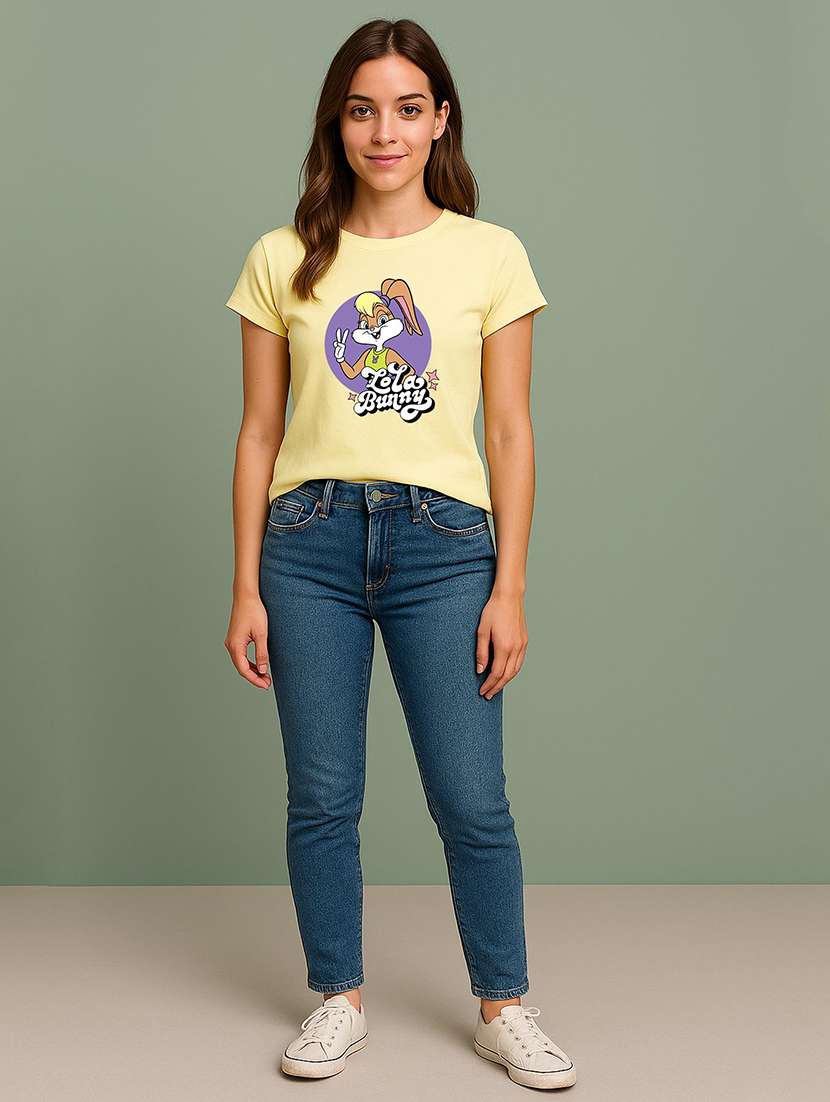 women printed short sleeve t-shirt - 22408804 -  Standard Image - 3