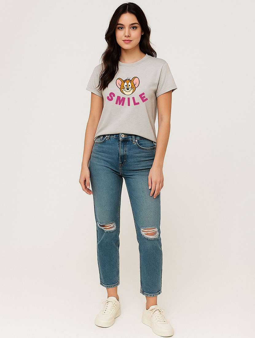 women printed short sleeve t-shirt - 22408808 -  Standard Image - 3