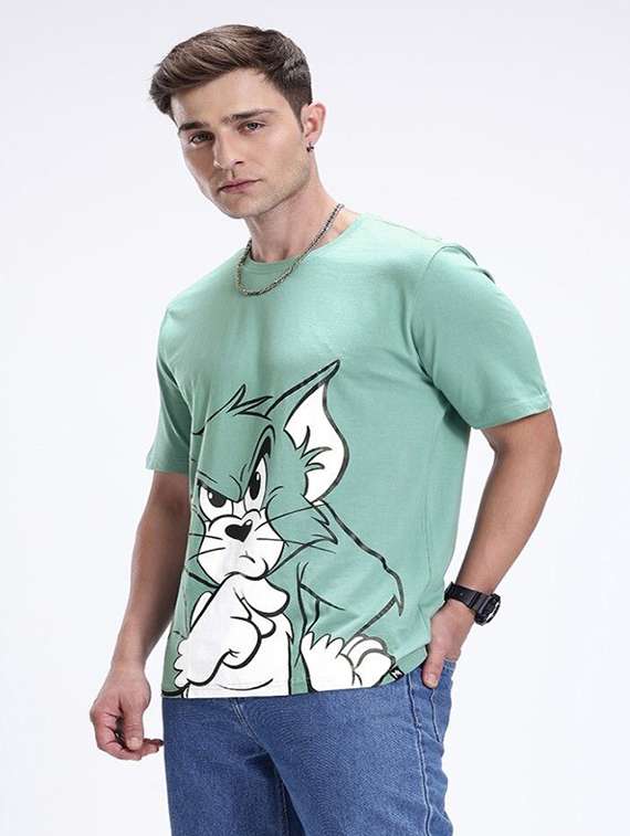 men graphic short sleeve regular fit t-shirt - 22408812 -  Standard Image - 3