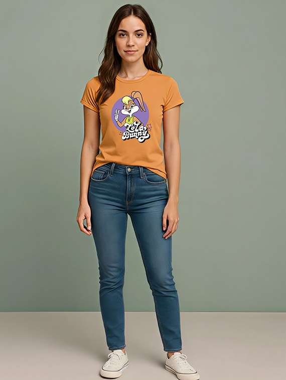 women printed short sleeve t-shirt - 22408819 -  Standard Image - 3
