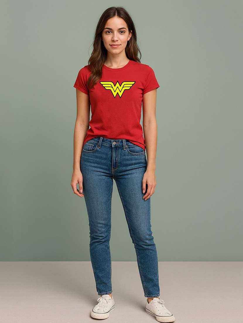 Women Printed Short Sleeve T-shirt - 22408839 -  Standard Image - 3