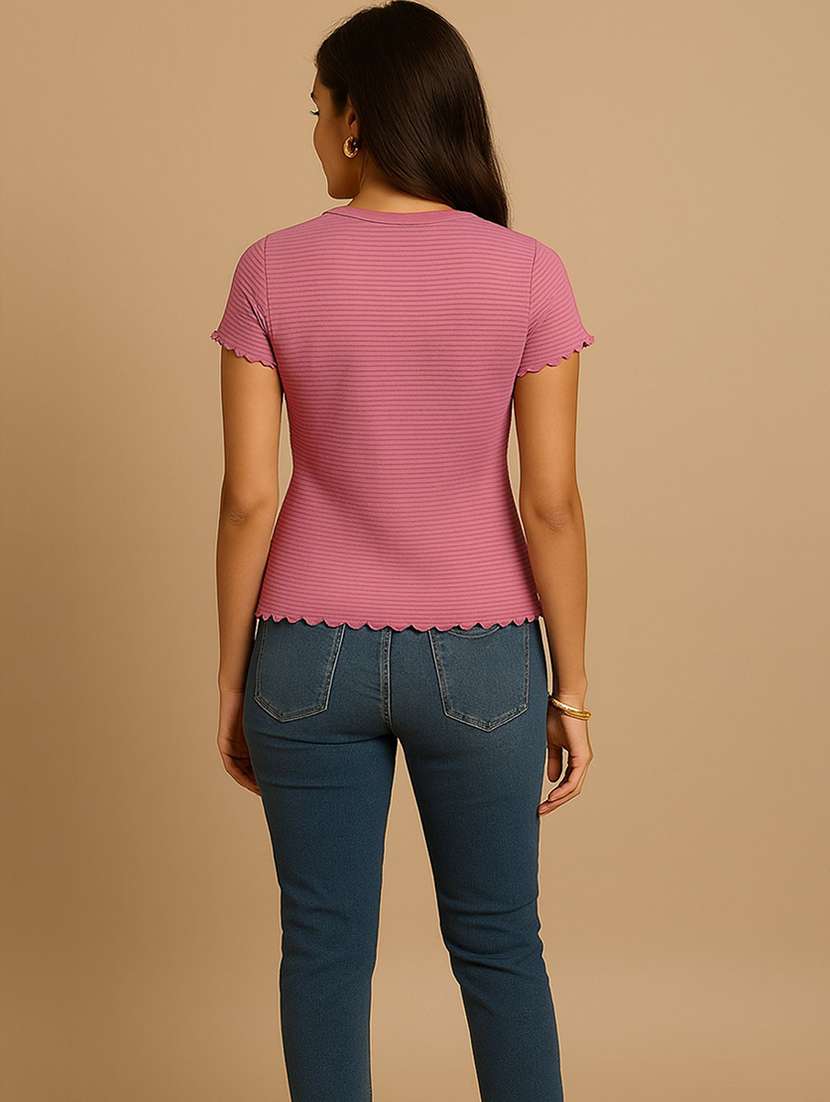women printed short sleeve t-shirt - 22408849 -  Standard Image - 3