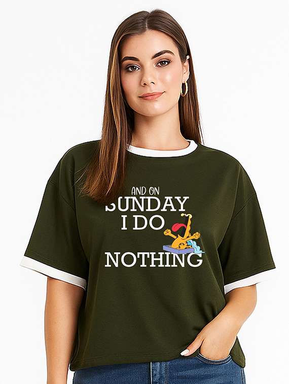 women printed short sleeve t-shirt