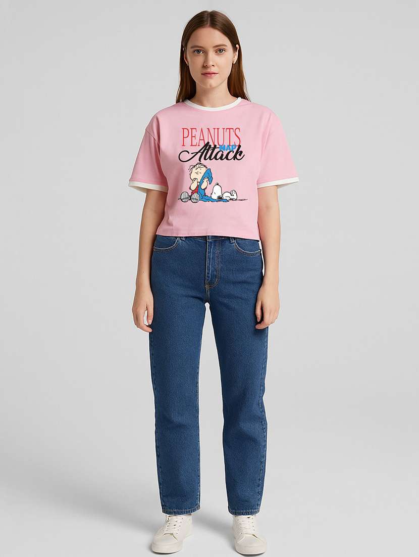 women printed short sleeve t-shirt - 22408907 -  Standard Image - 3