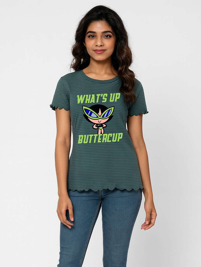 Women Printed Short Sleeve T-shirt - 22408908 -  Standard Image - 3
