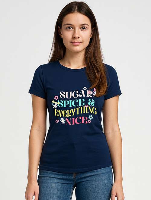 Women Printed Short Sleeve T Shirt