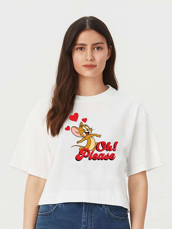 women printed short sleeve t-shirt