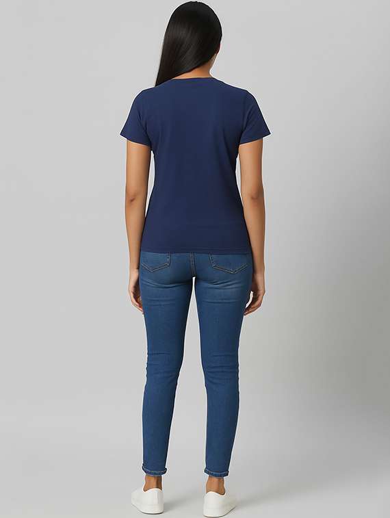 women printed short sleeve t-shirt - 22409011 -  Standard Image - 3