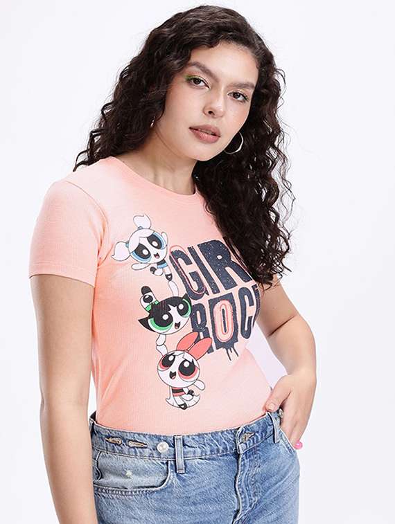 women printed short sleeve t-shirt - 22409026 -  Standard Image - 3