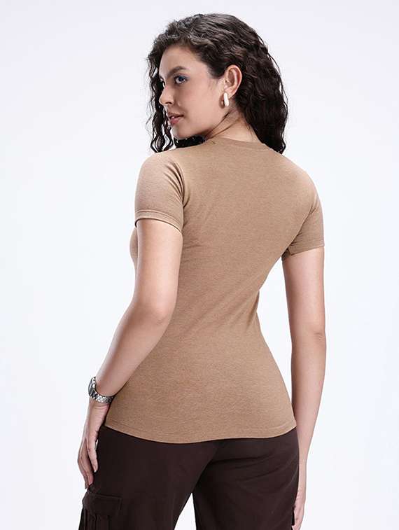 women printed short sleeve t-shirt - 22409029 -  Standard Image - 3