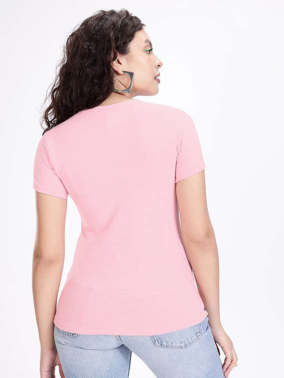 women printed short sleeve t-shirt - 22409038 -  Standard Image - 3
