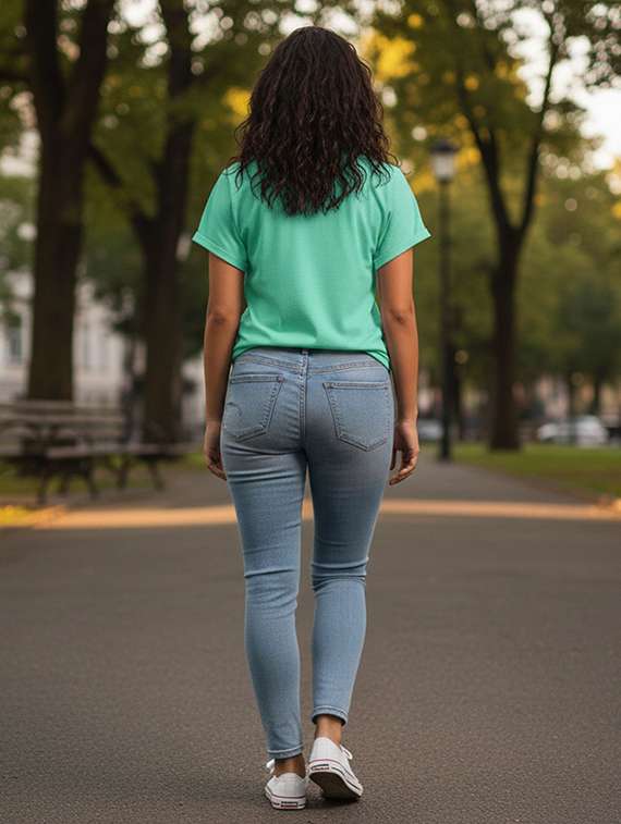 women printed short sleeve t-shirt - 22409062 -  Standard Image - 3