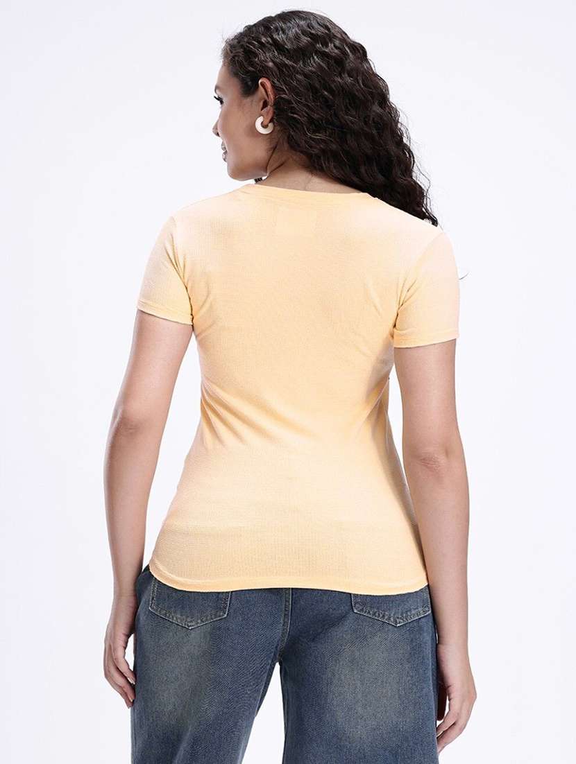Women Printed Short Sleeve T-shirt - 22409132 -  Standard Image - 3