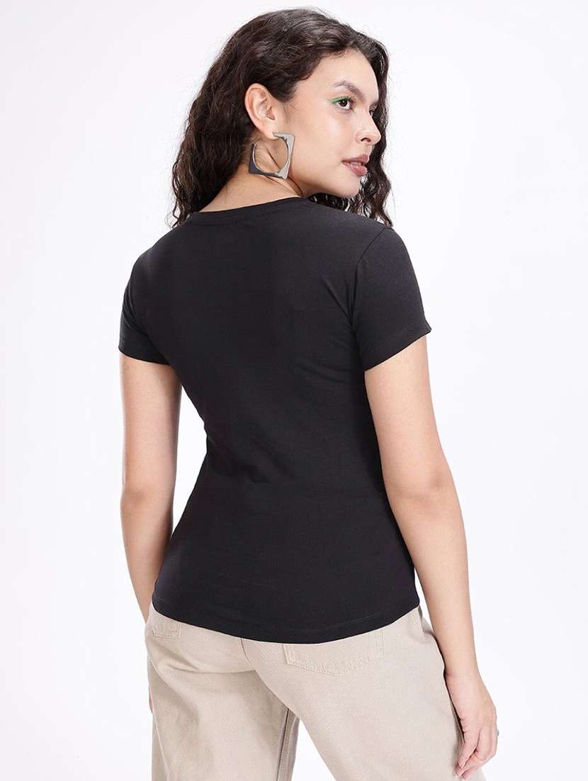women printed short sleeve t-shirt - 22409214 -  Standard Image - 3