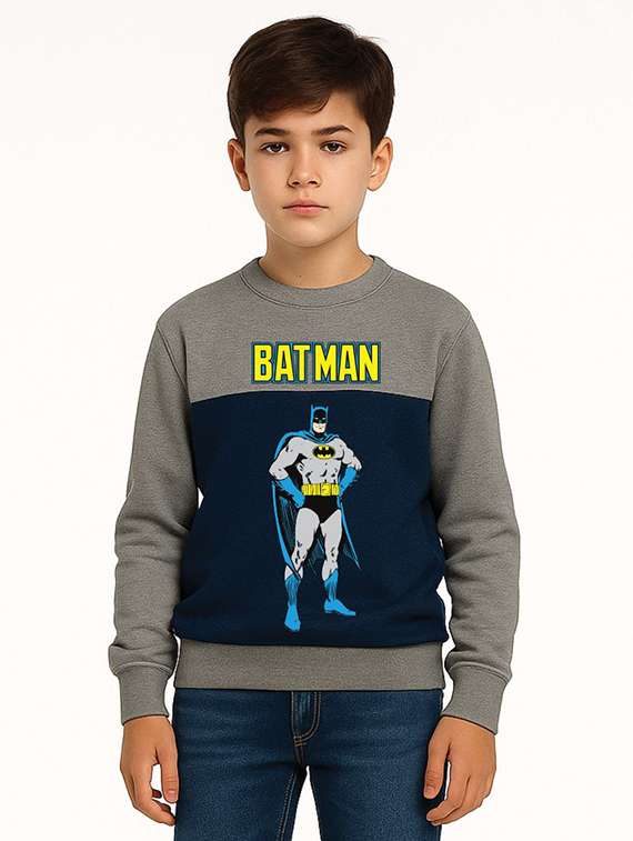 boys printed long sleeve sweatshirt
