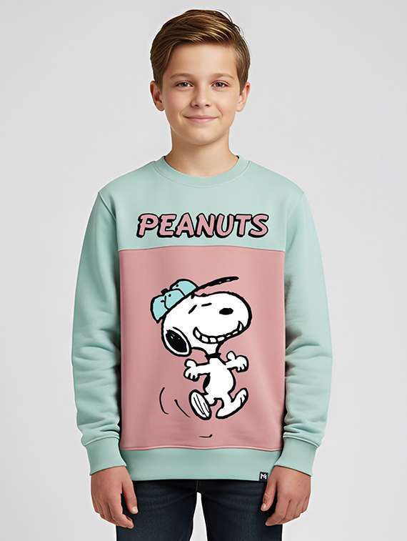 boys printed long sleeve sweatshirt