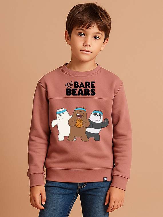 boys printed long sleeve sweatshirt