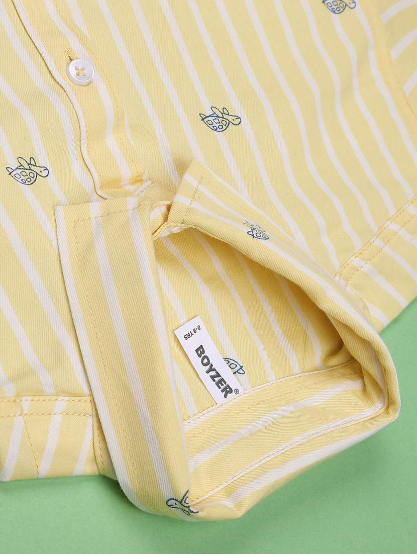 boys printed short sleeves collared shirt - 22410652 -  Standard Image - 3