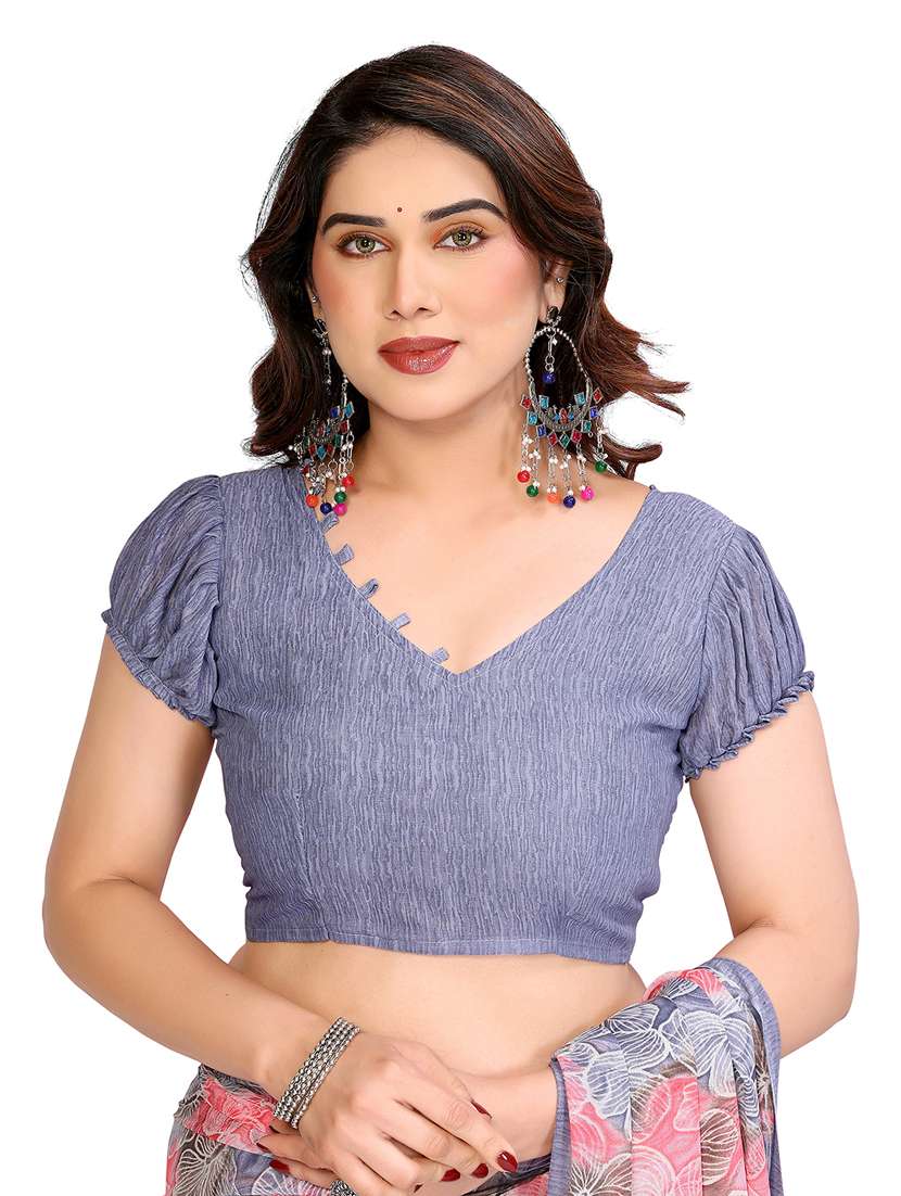 women pack of 2 printed combo saree with blouse - 22410949 -  Standard Image - 3