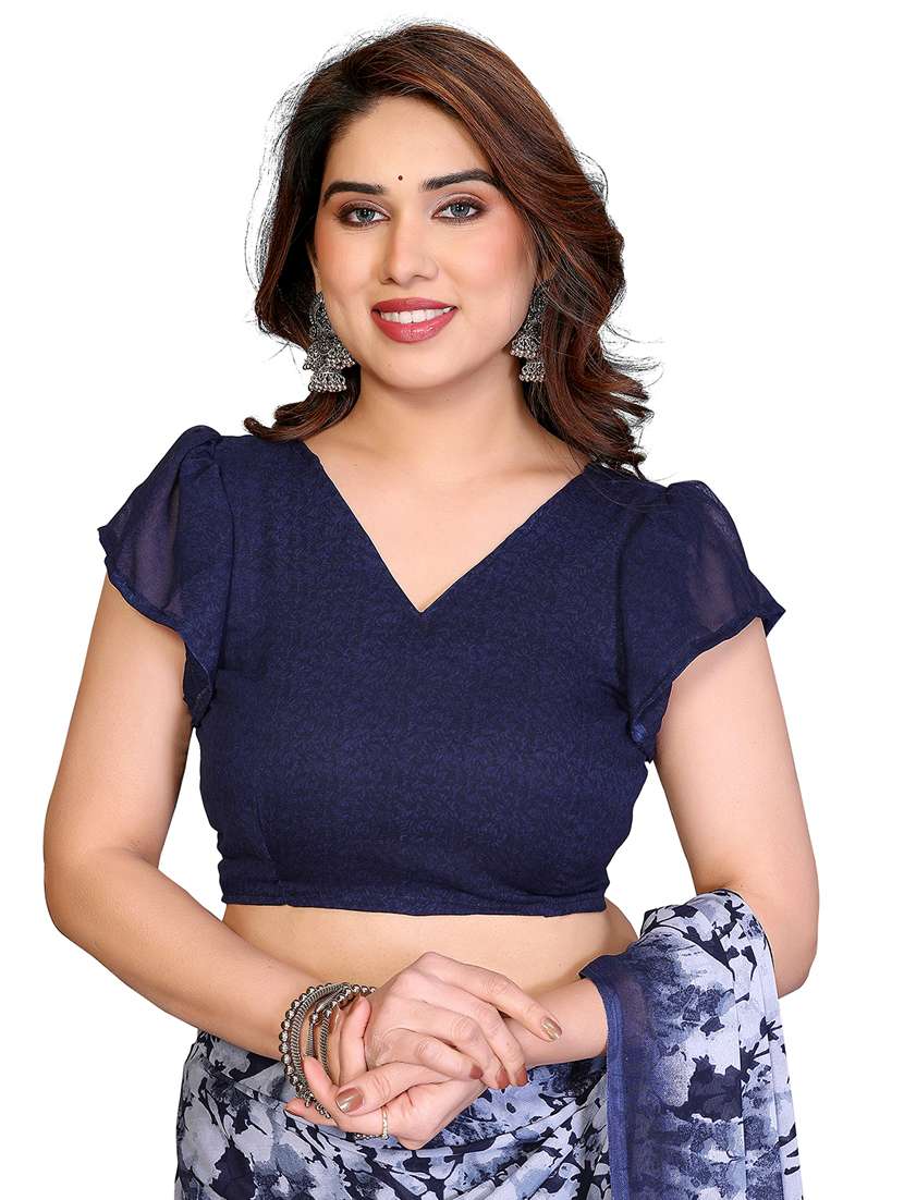 women pack of 2 printed combo saree with blouse - 22411424 -  Standard Image - 3