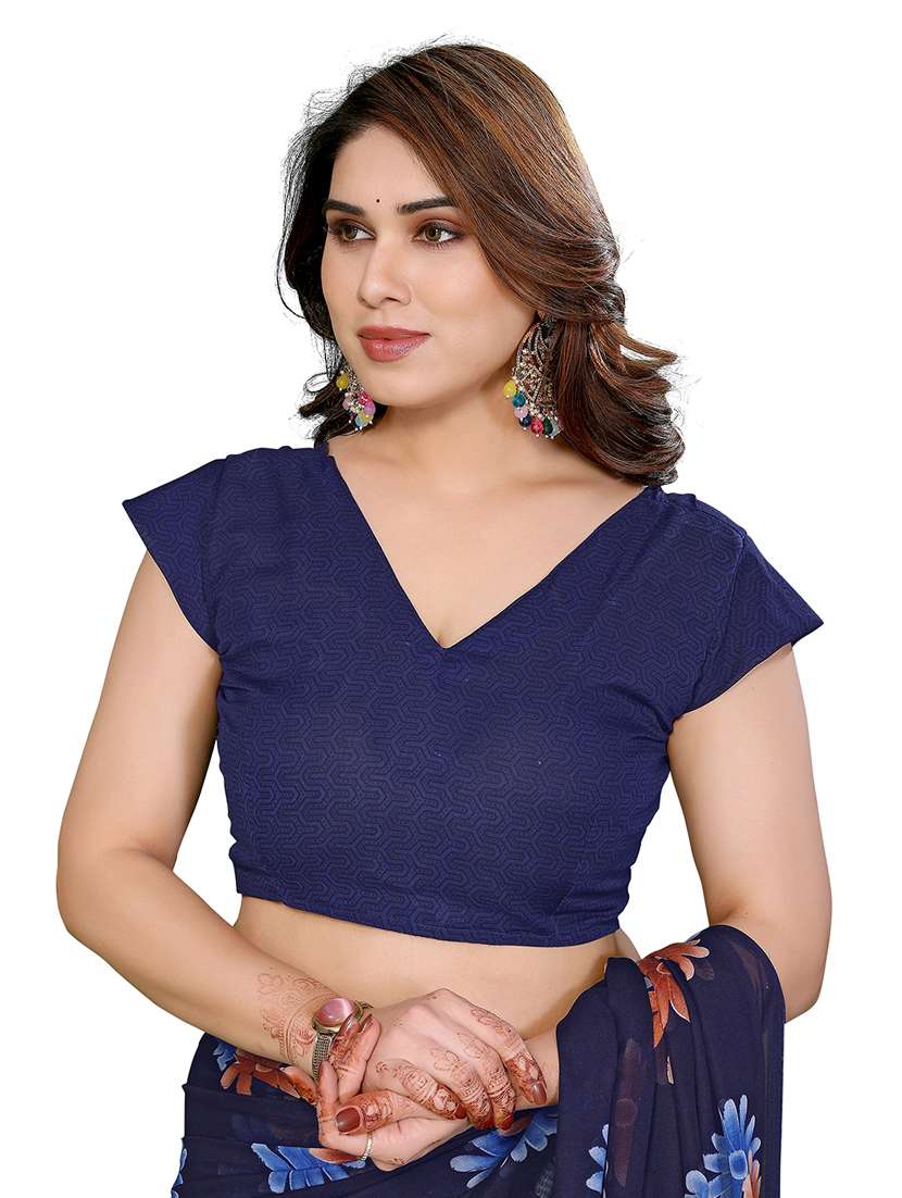 women pack of 2 printed combo saree with blouse - 22411478 -  Standard Image - 3