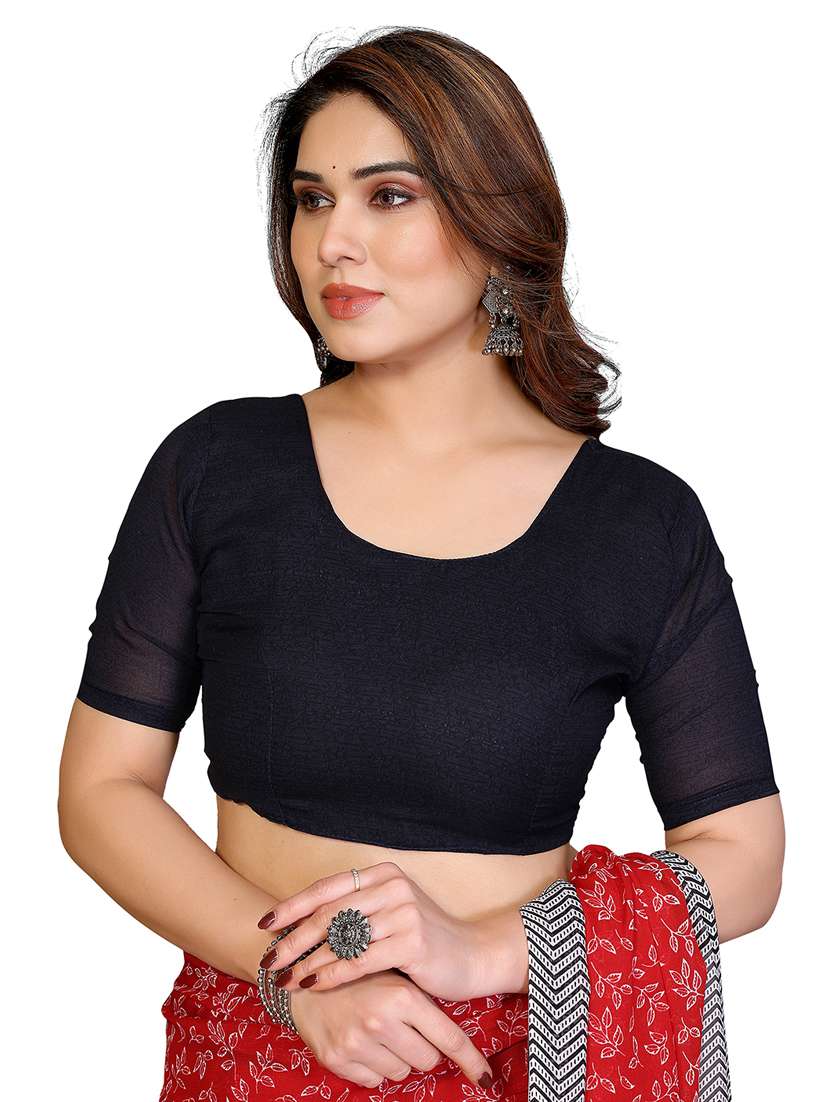 Women Pack Of 2 Printed Combo Saree With Blouse - 22411499 -  Standard Image - 3