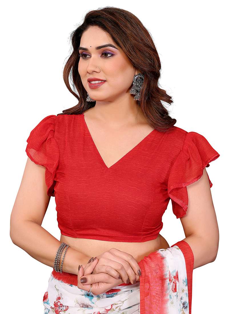 Women Pack Of 2 Printed Combo Saree With Blouse - 22411721 -  Standard Image - 3