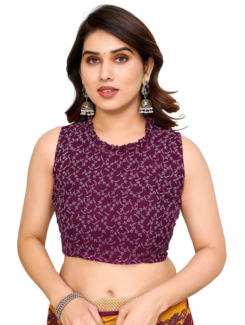 women pack of 2 printed combo saree with blouse - 22411767 -  Standard Image - 3