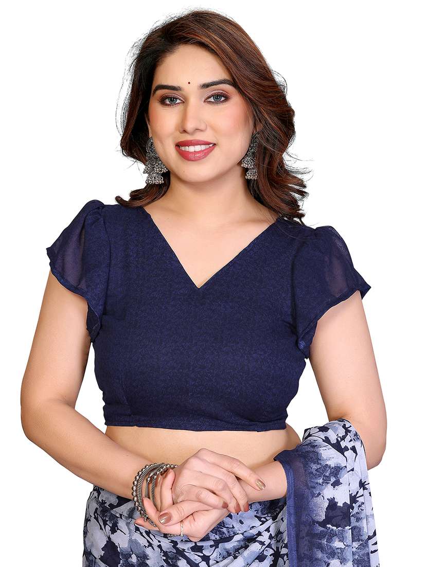 women pack of 2 printed combo saree with blouse - 22412129 -  Standard Image - 3