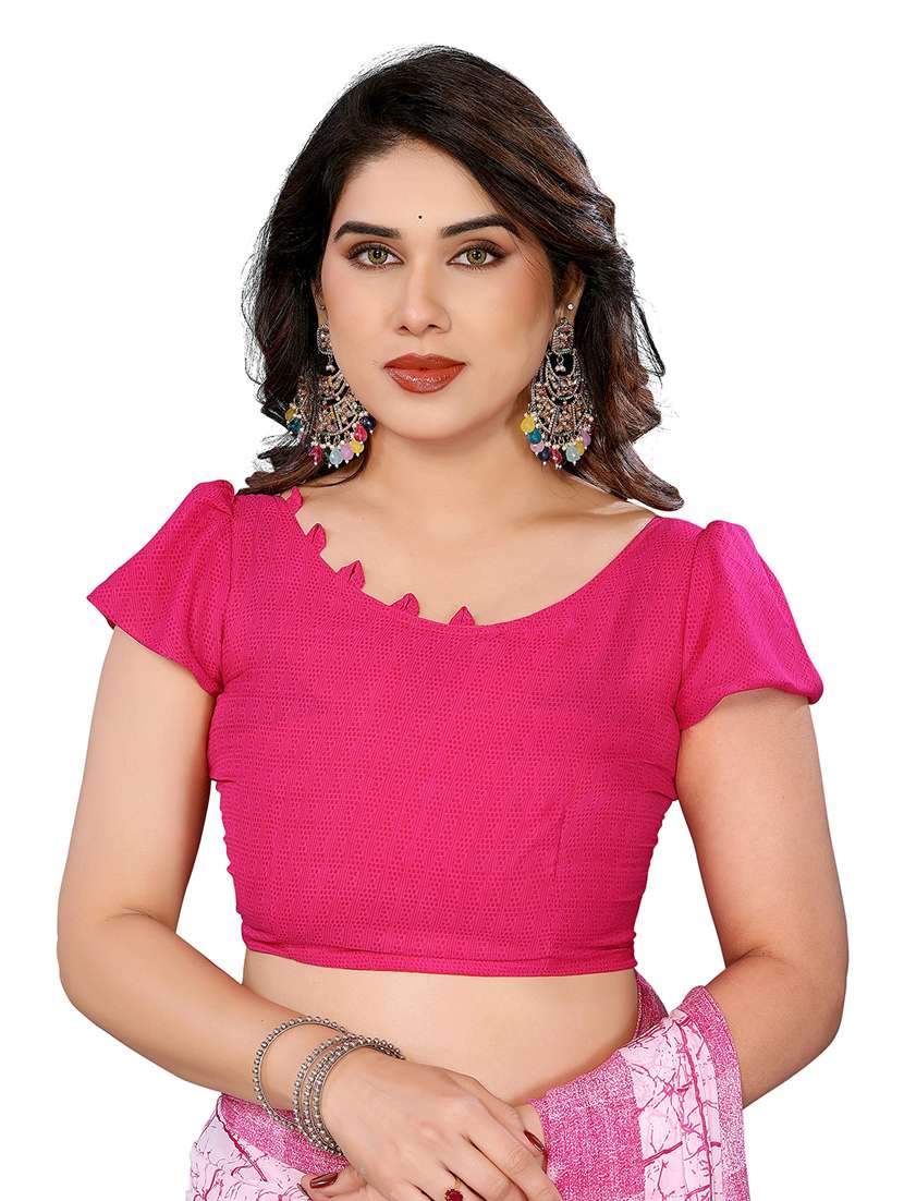 Women Pack Of 2 Printed Combo Saree With Blouse - 22412287 -  Standard Image - 3