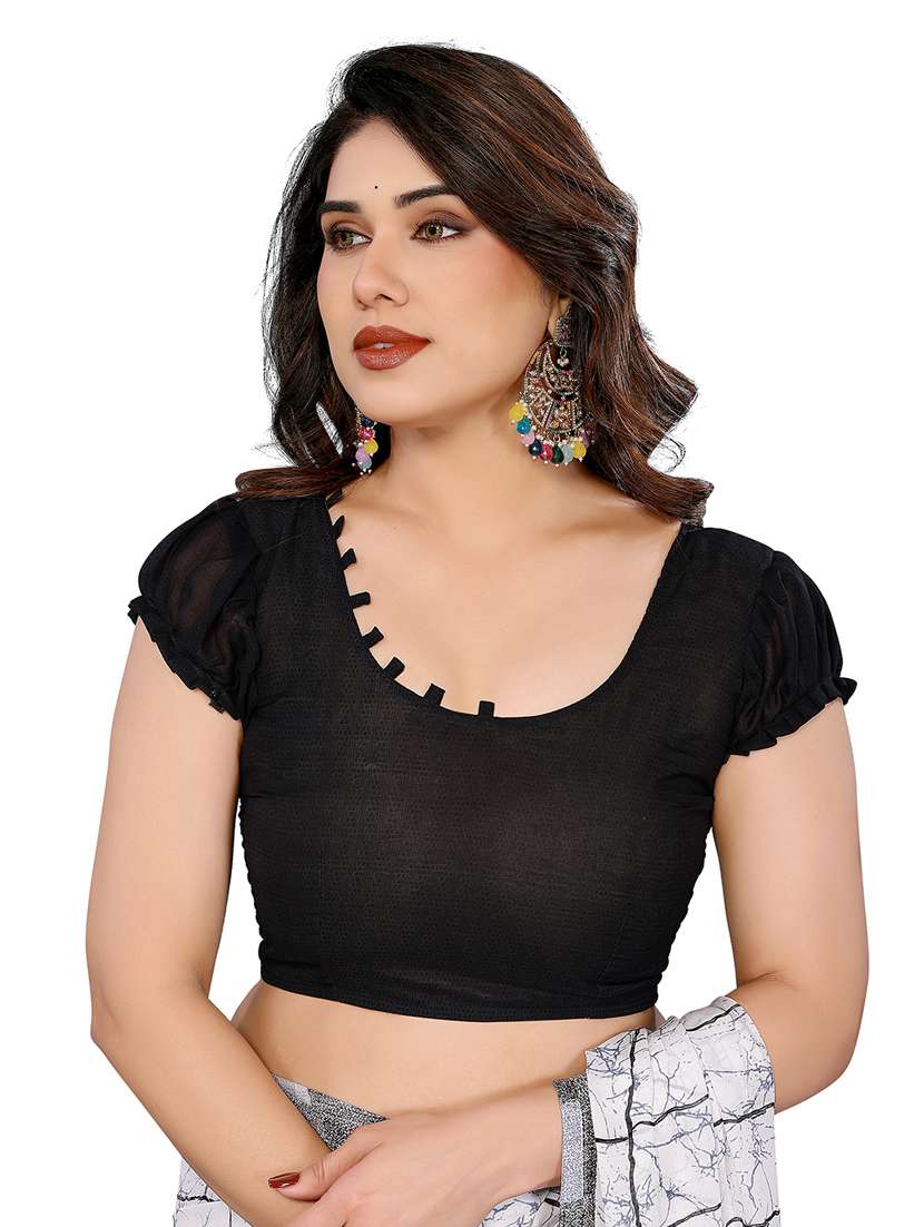 women pack of 2 printed combo saree with blouse - 22412343 -  Standard Image - 3