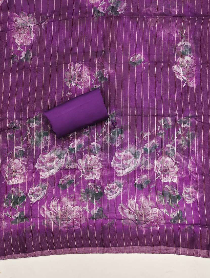 women solid with work unstitched suit set - 22415747 -  Standard Image - 3