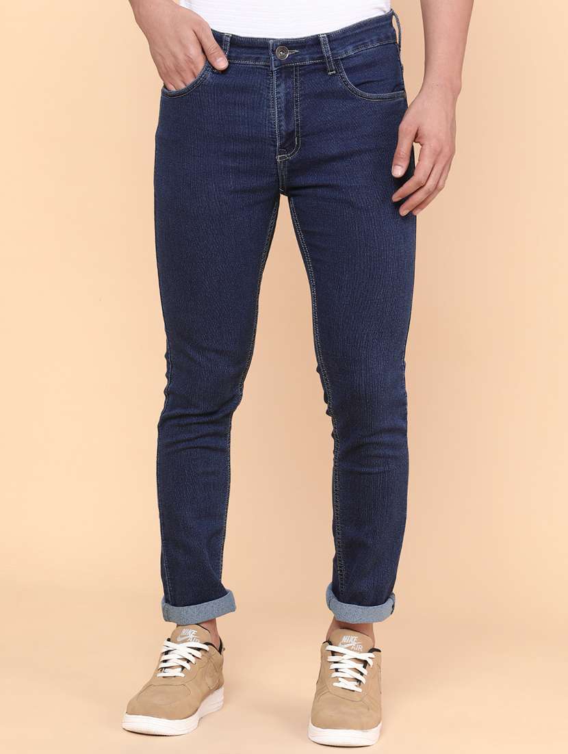 blue cotton jeans