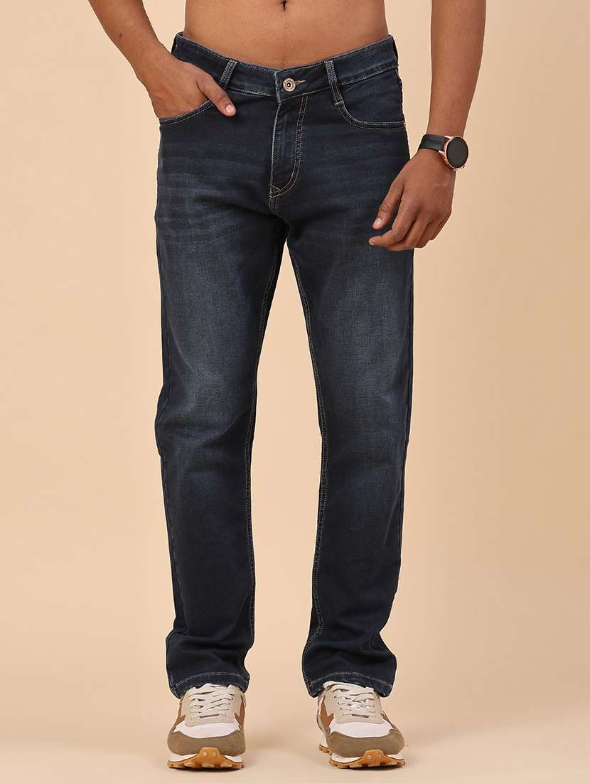 blue cotton jeans